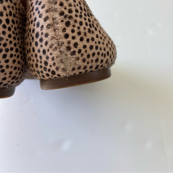 Madewell Frances Spotted Calf Hair Skimmer - Size 7 - Gently worn - Picture 8 of 8